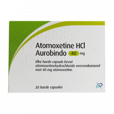 Атомоксетин HCL 40 мг Европа :: Аналог Когниттера :: Aurobindo капс. №30